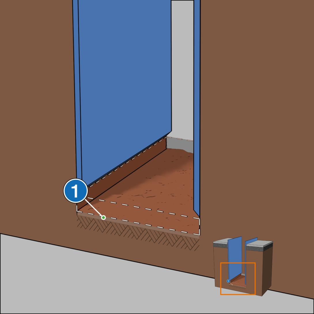 Aushub bis zum tragfähigen Untergrund gemäß Vorgabe von Bauleiter oder Polier