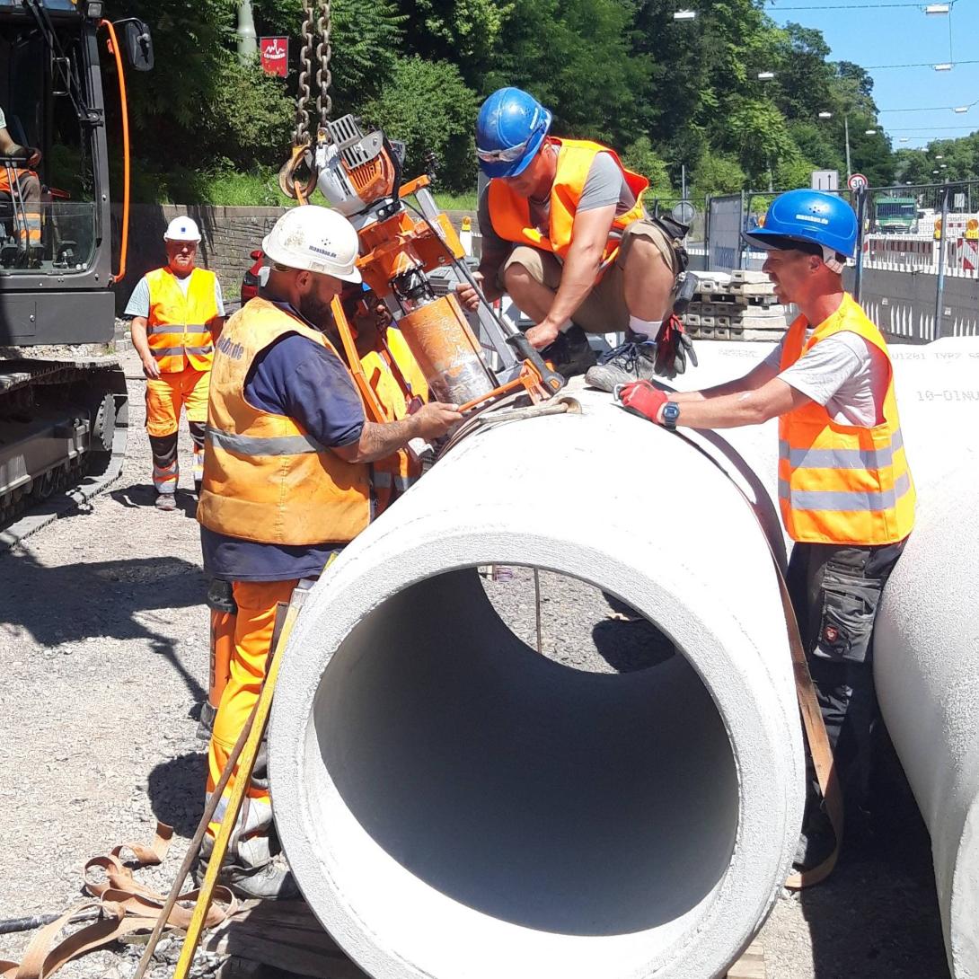 Kernbohrgerät für Beton/Steinzeug - Kernbohrung vor Ort